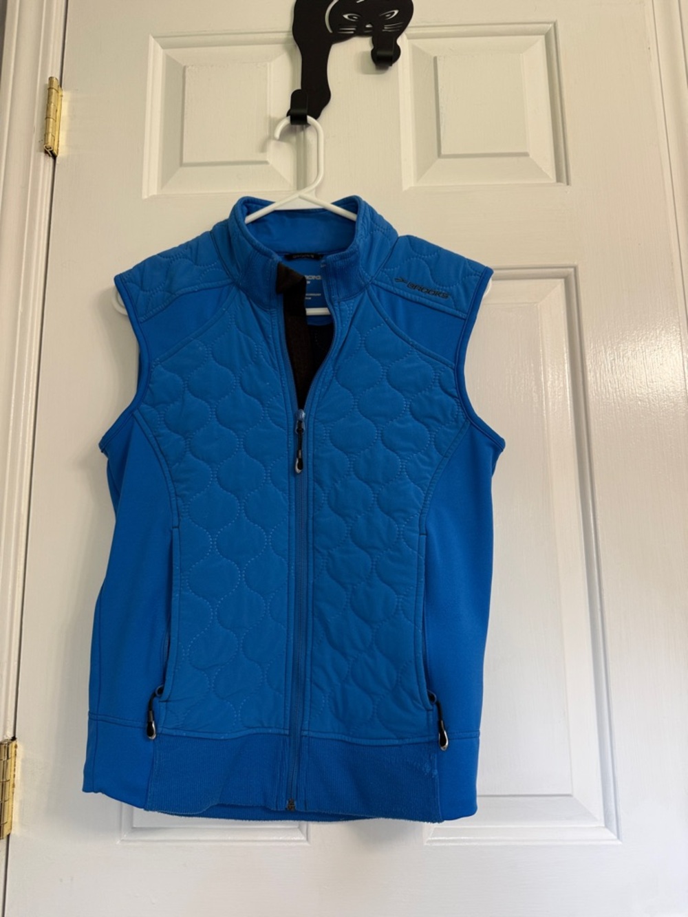 Brooks Bright Blue Quilted Softshell Vest